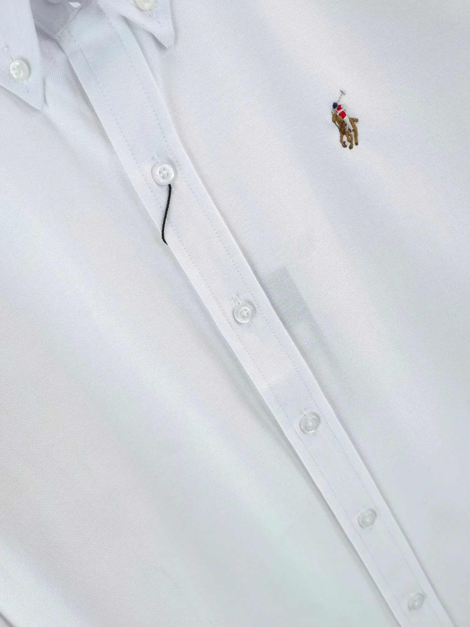 P210 🌸 (11 colors) Ralph Lauren polo long-sleeved classic popular shirt, collection picture➕detail picture❗Pure cotton Oxford fabric, the material is crisp and textured, not soft at all, and the upper body is stylish❗️❗️ Color: Picture color, Size: M---xxL